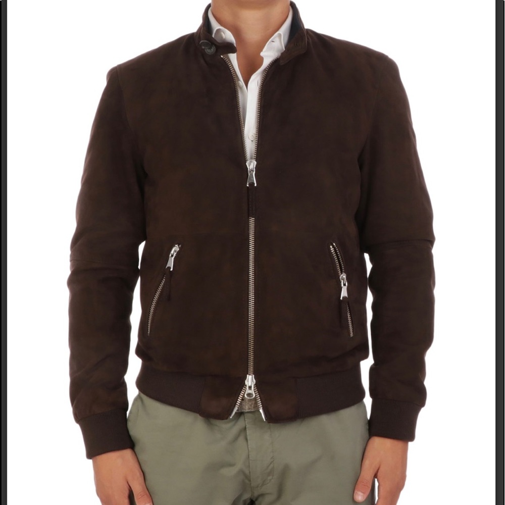 THE JACK LEATHERS MEN'S WEST VILLAGE SUEDE 58IT